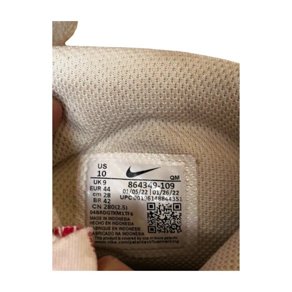 Nike SB Blazer Mid '77 Vintage – Light Tan Suede with Red Swoosh (Men’s Size 10) - Picture 9 of 10